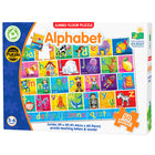 University Games - The Learning Journey Jumbo Floor Puzzles: Alphabet - Puzzle De Reconnaissance De l'Alphabet Pour Enfants - Puzzle De Sol Amusant Avec Des Lettres-Développe les compétences tactiles, motrices, de réflexion et d’apprentissage