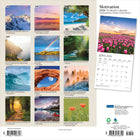 Plato - 2026 Motivation Calendrier mural Suspendu Mensuel - 30,5 cm l x 61 cm H - Anglais-Conception Durable - Le papier robuste et de haute qualité empêche le froissage et le débordement de l'encre, et la reliure durable assure la longévité tout au long de l'année