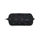 JanSport - Grande Pochette Pour Accessoires, Bad Bows-La pochette à accessoires à deux compartiments est parfaite pour transporter des stylos et des crayons d'un côté et des cordons d'alimentation de l'autre