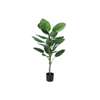 Monarch Specialties - Plante Artificielle - 54 po H - Arbre De Dieffenbachia - En Pot - Touche Réelle - Feuilles Vertes - Pot Noir-Ajoutez une touche de verdure vibrante à n'importe quel étage de votre maison ou de votre bureau avec cet arbre artificiel Dieffenbachia de 54 po de haut dans un pot noir de 6 po