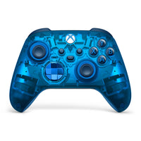 Xbox – Manette sans fil Édition Spéciale Sky Cipher pour Xbox Series X/S, Xbox One et appareils Windows-Révélez les mystères de la manette Édition Spéciale Sky Cipher, avec un design bleu transparent, un intérieur argenté, des composants métalliques, et bien plus encore
