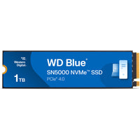 Western Digital - Disque SSD interne NVMe PCIe Gen 4 x4 WD Blue SN5000 1 To-Enregistrez plus de chefs-d'œuvre et profitez d'une inspiration sans fin avec une capacité allant jusqu'à 4 To