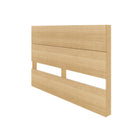 Nexera - Tête de lit double effet de planches, Érable Naturel-N'est pas compatible avec les lits de métal