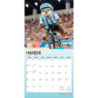 BrownTrout - 2026 Otter Olympics Calendrier mural Suspendu Mensuel - 30,5 cm l x 61 cm H - Anglais-À Utiliser Tout de Suite - Calendrier de 16 mois, 12 pages de mois pleines et comprenant en prime les quatre derniers mois de l'année précédente avec une image supplémentaire