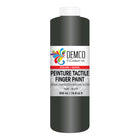 DEMCO EnCouleurs Inc Peinture tactile scolaire - 500 mL - Noir-Peinture tactile scolaire