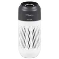 Aluratek - Purificateur d’air portable H13 True HEPA d’- Noir-Filtre 99,7 % de la poussière, des allergènes, de la fumée, du pollen, des squames d’animaux et des odeurs