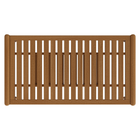 Modway - Hayden 46 pouces Terrasse extérieure Bois de teck Table à manger - Naturel-7