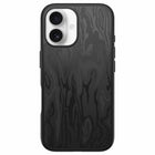 OtterBox - Coque Symmetry avec motifs graphiques et MagSafe pour iPhone 16 - Écorce de sapin-Ouverture conçue avec précision pour une interaction facile avec le contrôle de la caméra