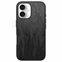 OtterBox - Coque Symmetry avec motifs graphiques et MagSafe pour iPhone 16 - Écorce de sapin-Ouverture conçue avec précision pour une interaction facile avec le contrôle de la caméra