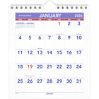 AT-A-GLANCE - Mini calendrier mensuel de tente 2026 - 7 1/2 po H x 6 1/2 po l - anglais-Format des pages : 7 1/2 po H x 6 1/2 po l