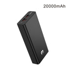 MyBat - Batterie externe Pro 20 000 mAh 20 W - Noir-Charge rapide via USB-C PD (20W) + USB-A QC (18W)