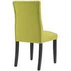 Modway - Duchess Tissu Chaise à manger Ensemble de 2 - Herbe de blé-Tissu fin Polyester Rembourrage 