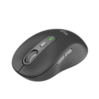 Logitech - Signature Plus M750 souris sans fil pour les mains de petite et moyenne taille - Graphite -Faites défiler plus efficacement: avec la souris sans fil Logitech Signature Plus M750, obtenez une précision ligne par ligne pour les documents et un défilement ultra-rapide pour les longues pages Web. Changez facilement de mode d’un simple mouvement de la roulette SmartWheel