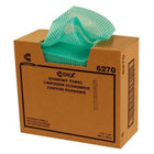 Chicopee ChixMD - Lingettes économiques 11 1/2 x 24 (po) - Vert - paquet de 150-Matériel : Poly