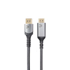 BlueDiamond - Câble Pro Display Port 1.4 vers HDMI 2.1 UHD 8K - 15 pieds - Gris-Prêt pour l'avenir : Idéal pour les appareils DisplayPort se connectant aux écrans HDMI 8K de prochaine génération