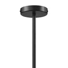 Modway - Sunlit Gribouillis à 2 bras Lumière suspendue - Noir noyer-Assemblée requise