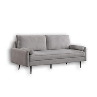 Brassex - Canapé 3 places 305278 Sandro - gris clair-Style contemporain