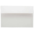 JAM Paper Enveloppes d'invitation A9 doublées d'aluminium - 5,75 x 8,75 po - Blanc avec feuille d'ivoire - paquet de 25-Taille : A9 (5,75 x 8,75 pouces), Excellent moyen de rendre vos occasions encore plus spéciales
