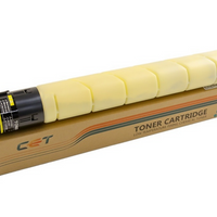 CET - Konica Minolta Bizhub C454/554/454e/554e TN-512Y Cartouche de toner - Rendement Standard - Jaune-Couleur: Jaune