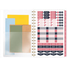 Cambridge - Agenda hebdomadaire/mensuel Thicket 2025 - 8-1/2 po H x 5 1/2 po l - Multicolore - Bilingue-Couverture en poly givré durable et résistante à l'eau avec motif floral 