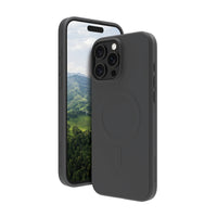 Dbramante1928 - Greenland Pro MagSafe pour iPhone 16 Pro Max - Nuit noire-Etui de protection contre les chocs fabriqué à partir de matériaux plastiques 100 % recyclés, compatible MagSafe