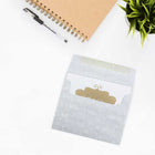  JAM Paper Enveloppes d'invitation parchemin A7 - 5,25 x 7,25 po - Bleu recyclé - paquet de 50-Quantité : 50 par paquet, Assez pour avoir à la maison ou au bureau pour toute occasion