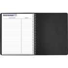 AT-A-GLANCE - Agenda hebdomadaire 2027 - 8 3/4 po H x 6 7/8 po l - noir - anglais-Reference de calendrier de 12 mois