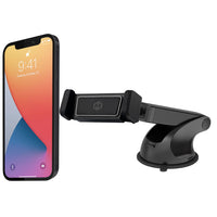 Mighty Mount - Simpl Grip 2.0 - Support 360° pour tableau de bord et pare-brise-Maîtrise des boutons magiques : verrouillez et relâchez votre téléphone avec la facilité d'un magicien : un seul bouton pour toute la magie !