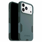OtterBox - Étui Commuter MagSafe avec Contrôle de la Caméra pour iPhone 17 Pro Max - Vert armoise-Les couvercles de port bloquent la poussière et la saleté
