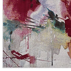Modway - Blume Floral abstrait Tapis 4 pi l x 6 pi L - Multicolore-100% polypropylène