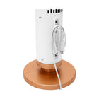 Seville Classics - Ventilateur tour oscillant UltraSlimLine avec éclairage – blanc-3 niveaux de luminosité