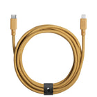 Native Union - Belt XL USB-C to Lightning 3m Cable - Kraft-Charge quotidienne puissante, mise à niveau avec une autonomie étendue qui vous permet de recharger depuis n'importe où et la prise en charge de Power Delivery pour la charge la plus rapide jamais réalisée dans un style raffiné
