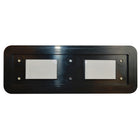 Cosco - Panneau Interdiction de fumer finition métal brossé 3 po x 9 po usage intérieur, texte français-4
