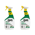 RMR Solutions - RMR-86 Éliminateur de taches de moisissure instantané - 946 ml (paquet de 2)-L'Éliminateur de taches de moisissure instantané RMR-86MD pénètre la surface pour soulever les taches qui datent de plus d'un an. Vaporisez simplement notre formule prête à l'emploi sur la zone affectée et regardez les taches disparaître. Aucun récurage requis.