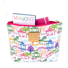 Hilroy - Pochette mode grand format Mahjong - 12 po l x 9 po H x 3 po D-Design élégant et pratique pour l’école, le travail, les voyages ou l’usage quotidien