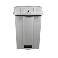 HSM - Poubelle à déchiqueter verrouillable avec console en plastique ShredVANTAGE - Gris-Conforme à la JCAHO