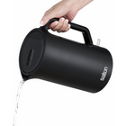 Salton - bouilloire électrique sans fil 1,7 litres - noir- Protection contre l’ébullition à sec - Fonction de sécurité supplémentaire qui s’active automatiquement.