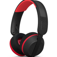 Philips - TAA6219 Casque supra-auriculaire à énergie solaire - noir-Technologie solaire Powerfoyle - De la lumière du soleil à la lumière électrique, ces écouteurs se rechargent chaque fois qu’ils sont exposés à la lumière! Le matériau de cellule solaire Powerfoyle intégré au bandeau capte l’énergie du soleil pour garder la batterie chargée — et vous obtiendrez même une charge grâce à la lumière électrique. Une batterie complètement chargée offre jusqu’à 80 heures d’écoute, pour que vous puissiez continuer 