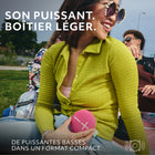 Ultimate Ears - MINIROLL Enceinte Bluetooth ultra-portable et étanche, Rose-Portée de 40 mètres (131 pieds) : Une petite enceinte Bluetooth avec une grande portée sans fil