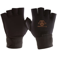 IMPACTO® 785-00 Petit Paire Gant Anti-fatigue avec support de poignet élastique, demi-doigts, fabrication de néoprène-1