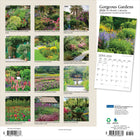 Plato - 2026 De Magnifiques Jardins Calendrier mural Suspendu Mensuel - 30,5 cm l x 61 cm H - Anglais-Conception Durable - Le papier robuste et de haute qualité empêche le froissage et le débordement de l'encre, et la reliure durable assure la longévité tout au long de l'année