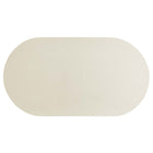 Modway - Caspian Béton ovale Table basse - Blanc-Limite de poids : 319 lb