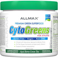 Allmax - Naturals Cytogreens Superfood vert premium - Baies d'açaï - 125 g-Allmax Naturals Cytogreens Baies d'açaï 125 g