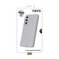 TUFF8 - Samsung Galaxy A16 - Étui robuste - transparent-Fabriqué en polycarbonate de haute qualité