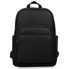 Bugatti - Sac à dos professionnel de la collection Wellington pour ordinateur portable jusqu’à 15,6 po - Noir-Fabriqué en cuir synthétique grainé