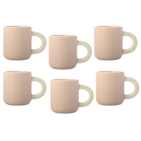 Maxwell & Williams - Petite Tasse Rose Sherbert - 110 ml - Paquet de 6-Lave-vaisselle