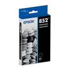 Epson - Cartouche d'encre DURABrite Ultra T852 - capacité standard - Noir-Le système d’impression Epson est particulièrement conçu pour être utilisé avec les encres d’origine Epson. L’utilisation d’encres non authentiques peut entraîner des dommages qui ne sont pas couverts par la garantie limitée de l’imprimante