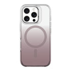 AXS - Crystal Shield Étui D3O fabriqué avec du plastique recyclé MagSafe compatible pour Apple iPhone 16 Pro - Nu Dégradé Dégradé-Protection anti-UV pour afficher clairement le design original de votre cellulaire