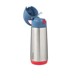 b.box - Bouteille Isotherme - 500ml - Flamme Bleue-L’isolation à double paroi garde les boissons chaudes ou froides pendant des heures.