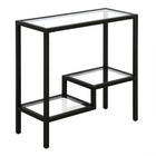Hudson&Canal - Table d'appoint rectangulaire Lovett de 61 cm de largeur, , bronze noirci-Un design contemporain moderne pour votre salon, votre chambre et plus encore